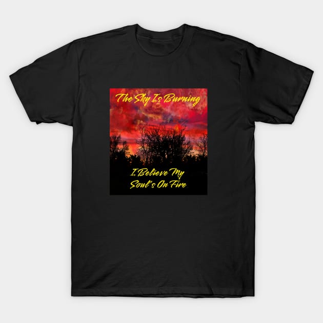 Soul On Fire T-Shirt by Berlin Larch Creations